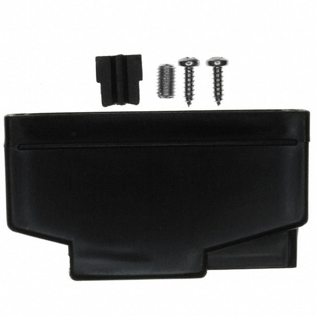 165X10419XE Conec  Capots de connecteurs D-Sub en forme de D